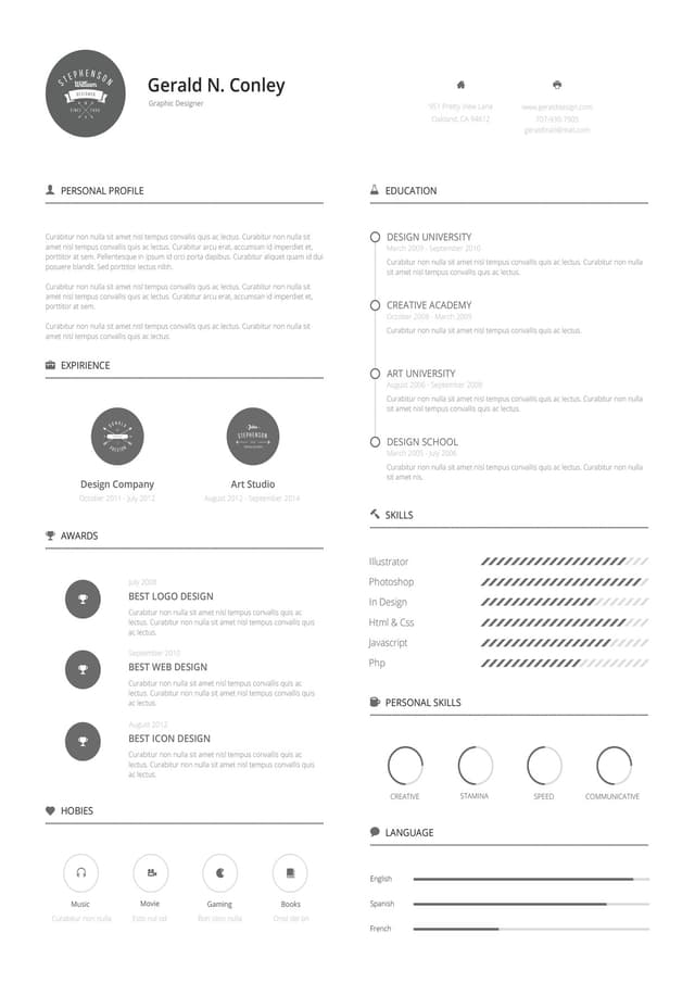 Resume Theme 2